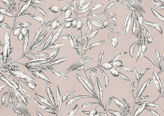 Aviary Velvet, Serenity - Roman Blind - Image 7